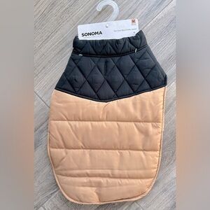 Sonoma Medium Color Block Puffer Jacket for Dogs